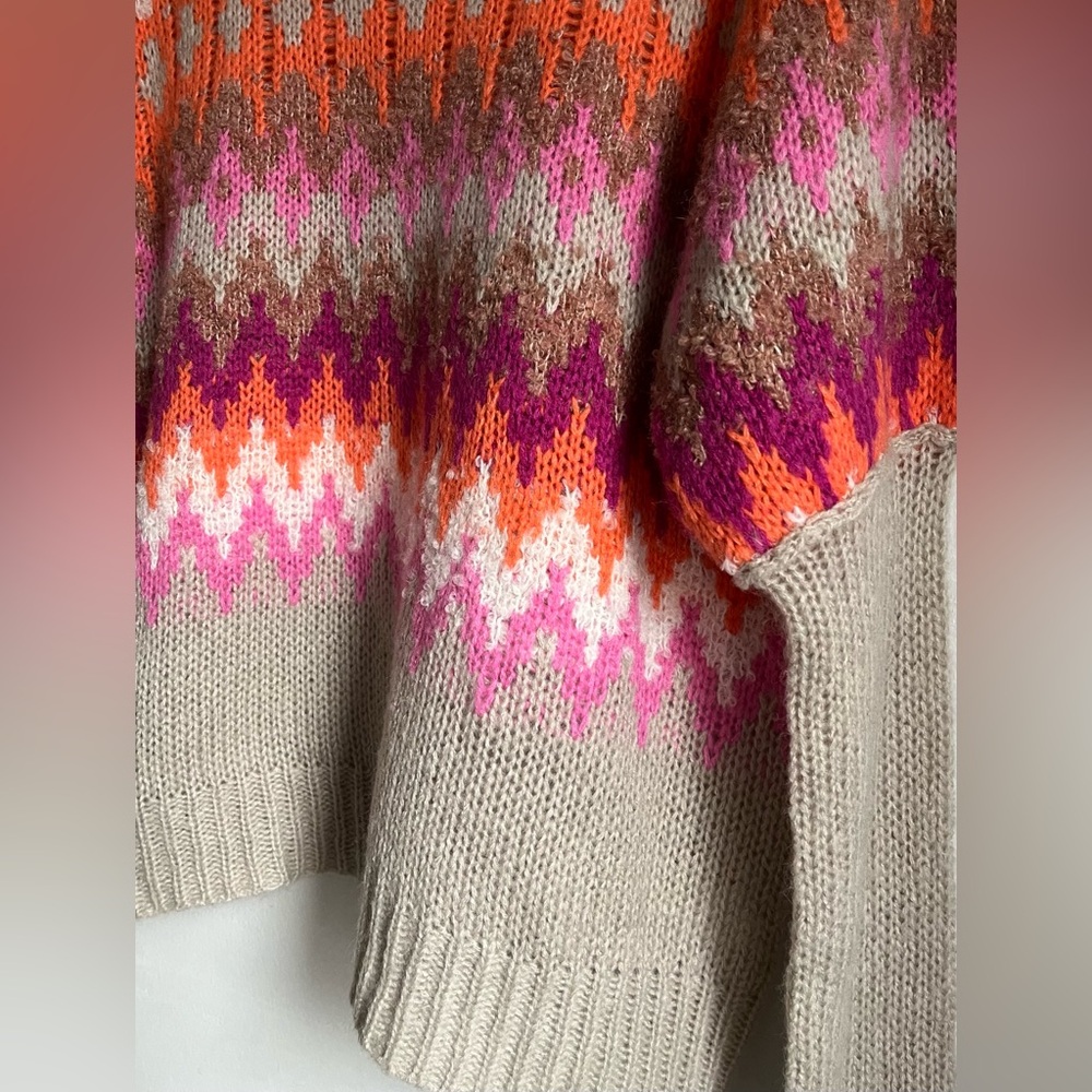 Fate Colorful Patterned Sweater - image 6